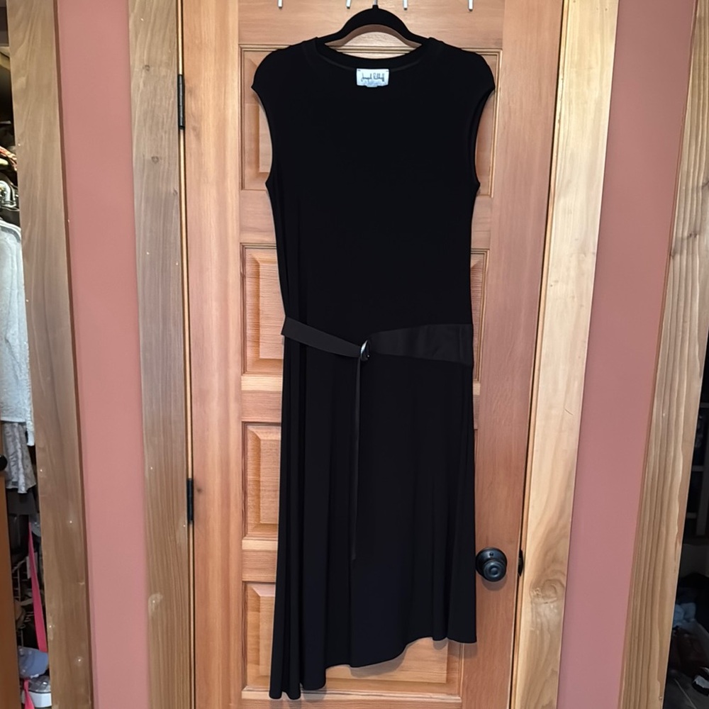 Joseph Ribkoff Black Asymmetrical Dress